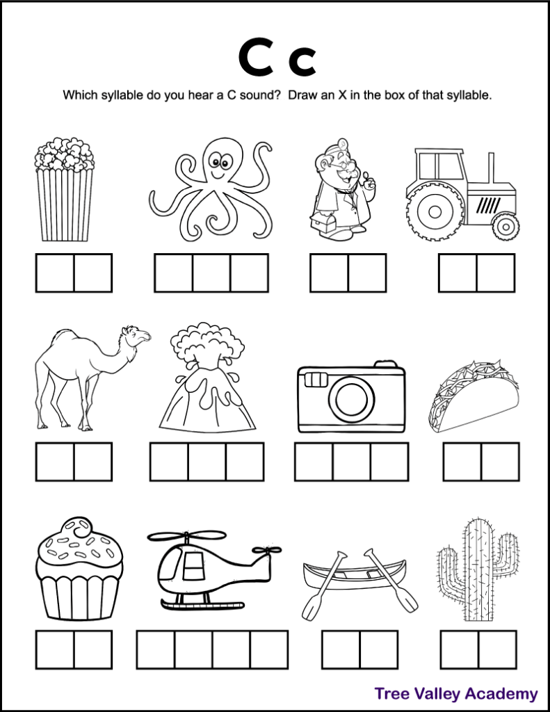 letter sound worksheets