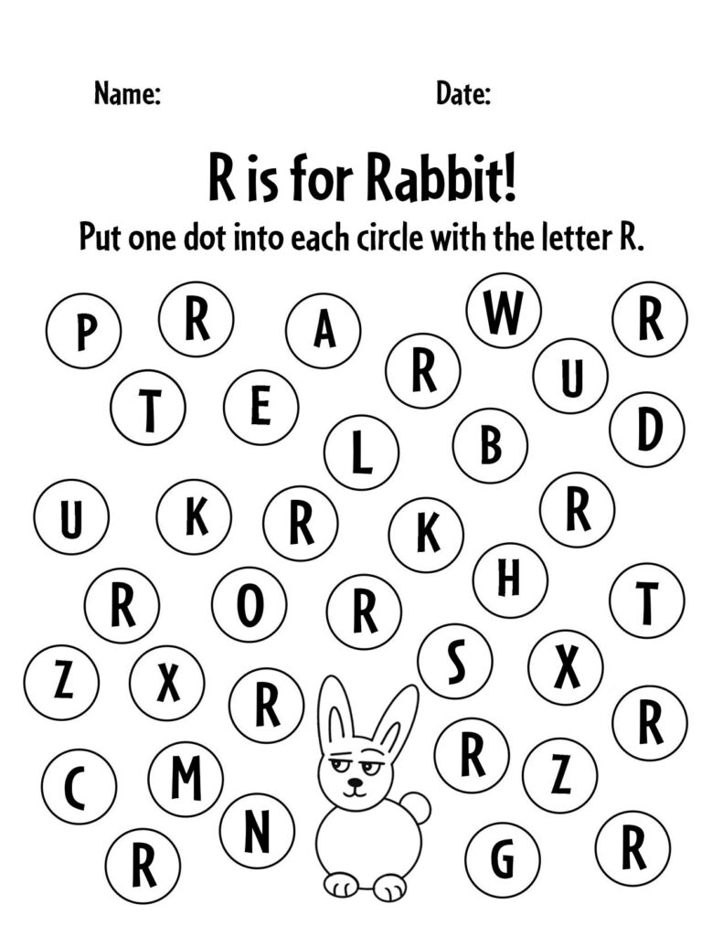 free printable worksheets for kindergarteners