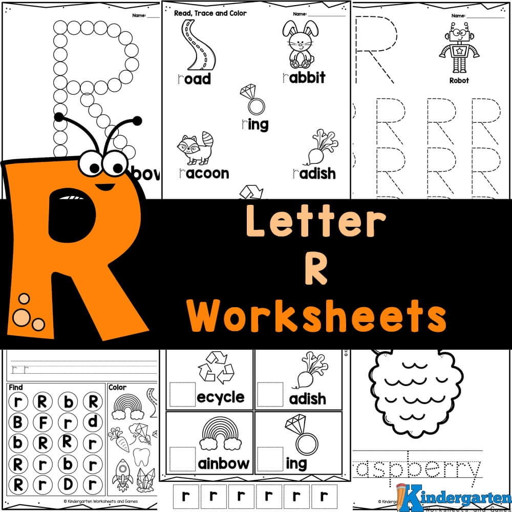 free worksheets for kindergarteners