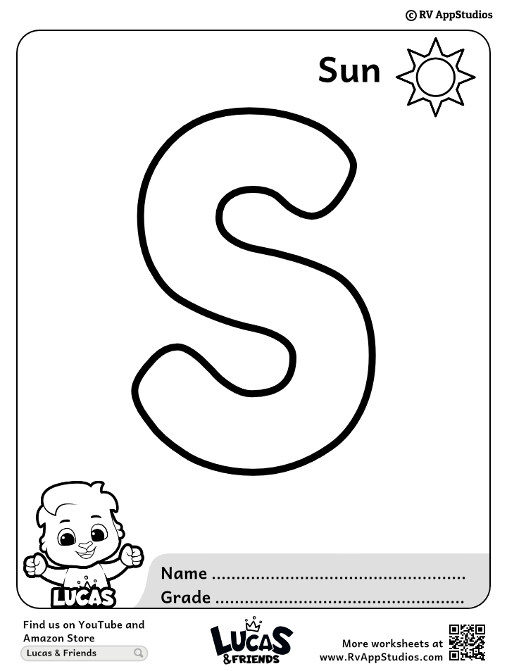 Letter S Coloring Pages For S Infoupdate