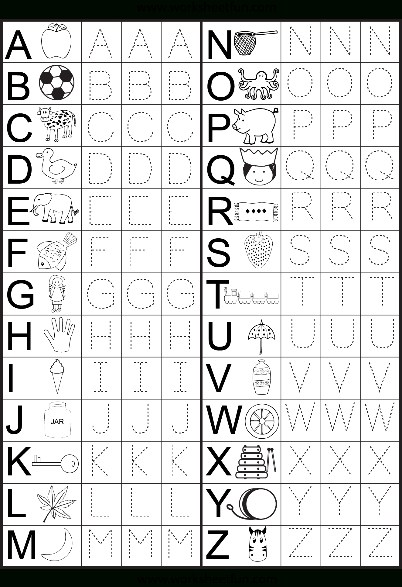 letter i worksheets preschool