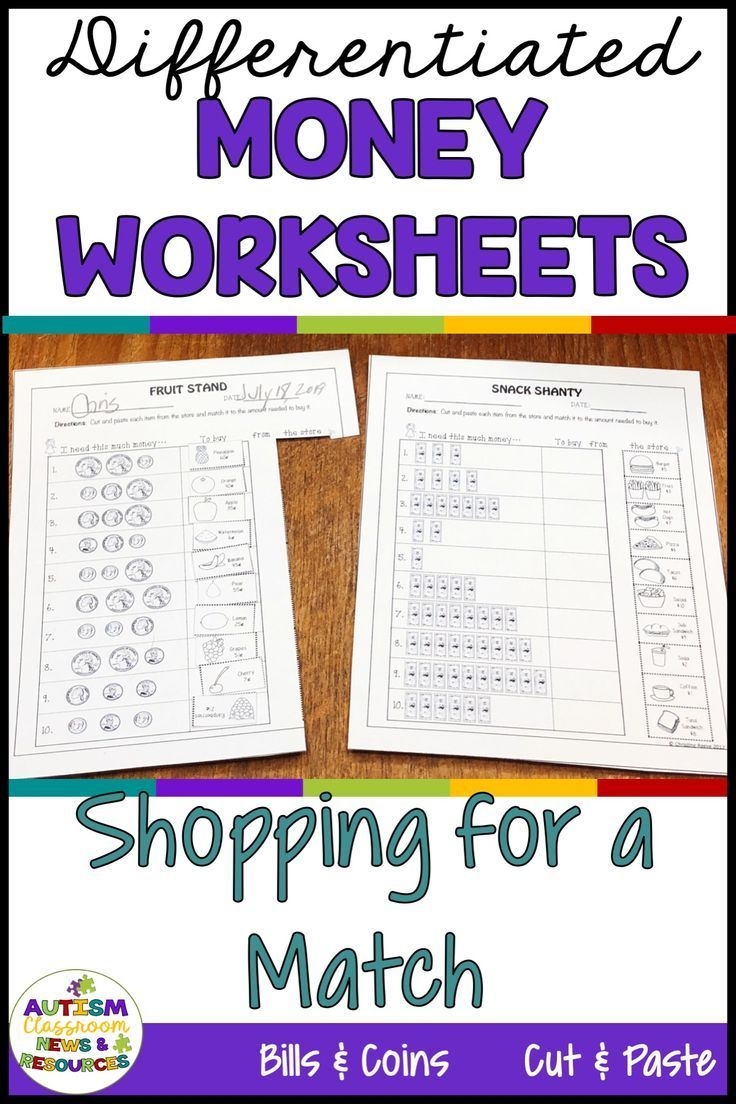 Life Skills Money Management Worksheets SkillsWorksheets