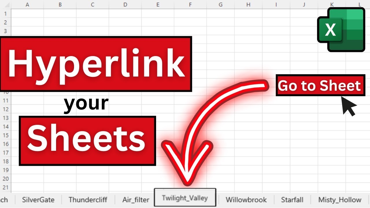 how to link worksheets in excel