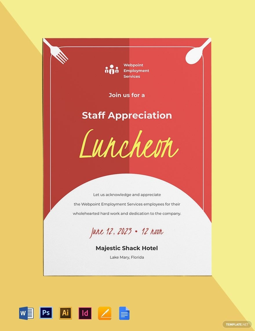 Luncheon Invitation Templates In Apple Pages FREE Download Template
