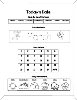 March Calendar Worksheet Worksheets Library
