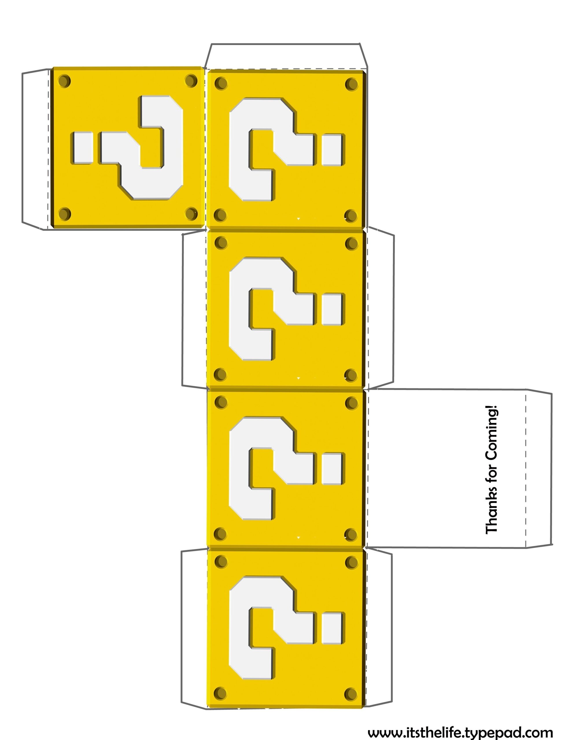 Mario Craft Printable