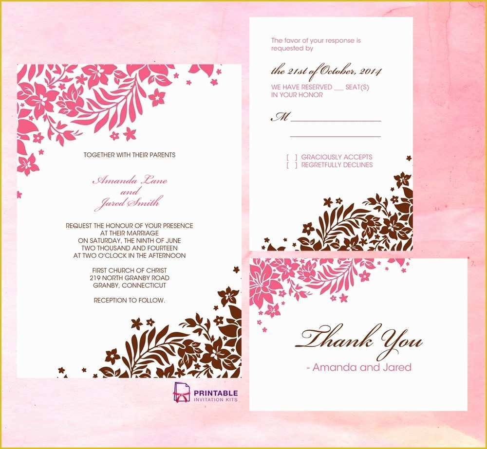 Marriage Templates Free Download Of Wedding Invitation Templates Free 