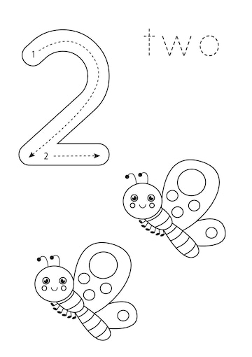 Match The Number Printable Worksheet 2 MyTeachingStation