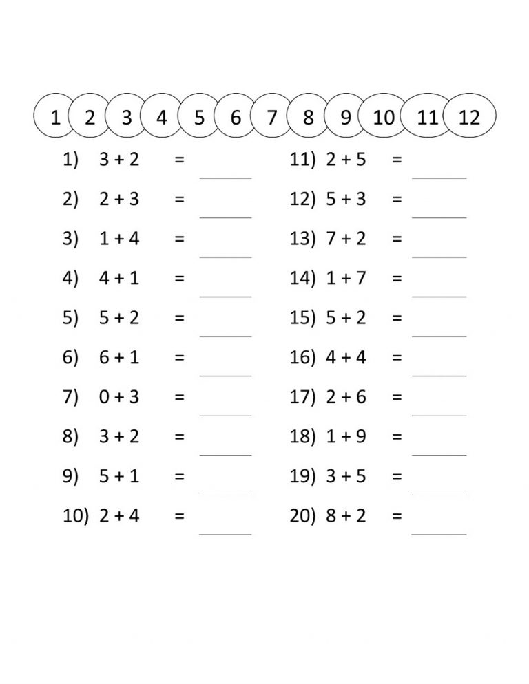 math for free worksheets
