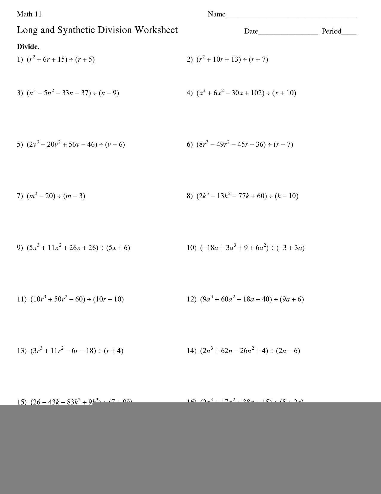 Math Worksheet Printable High School Math Worksheets Facts About 
