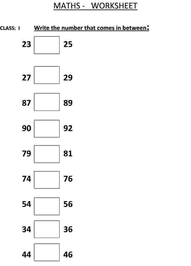 Mathematics Printable Worksheets Activity Shelter