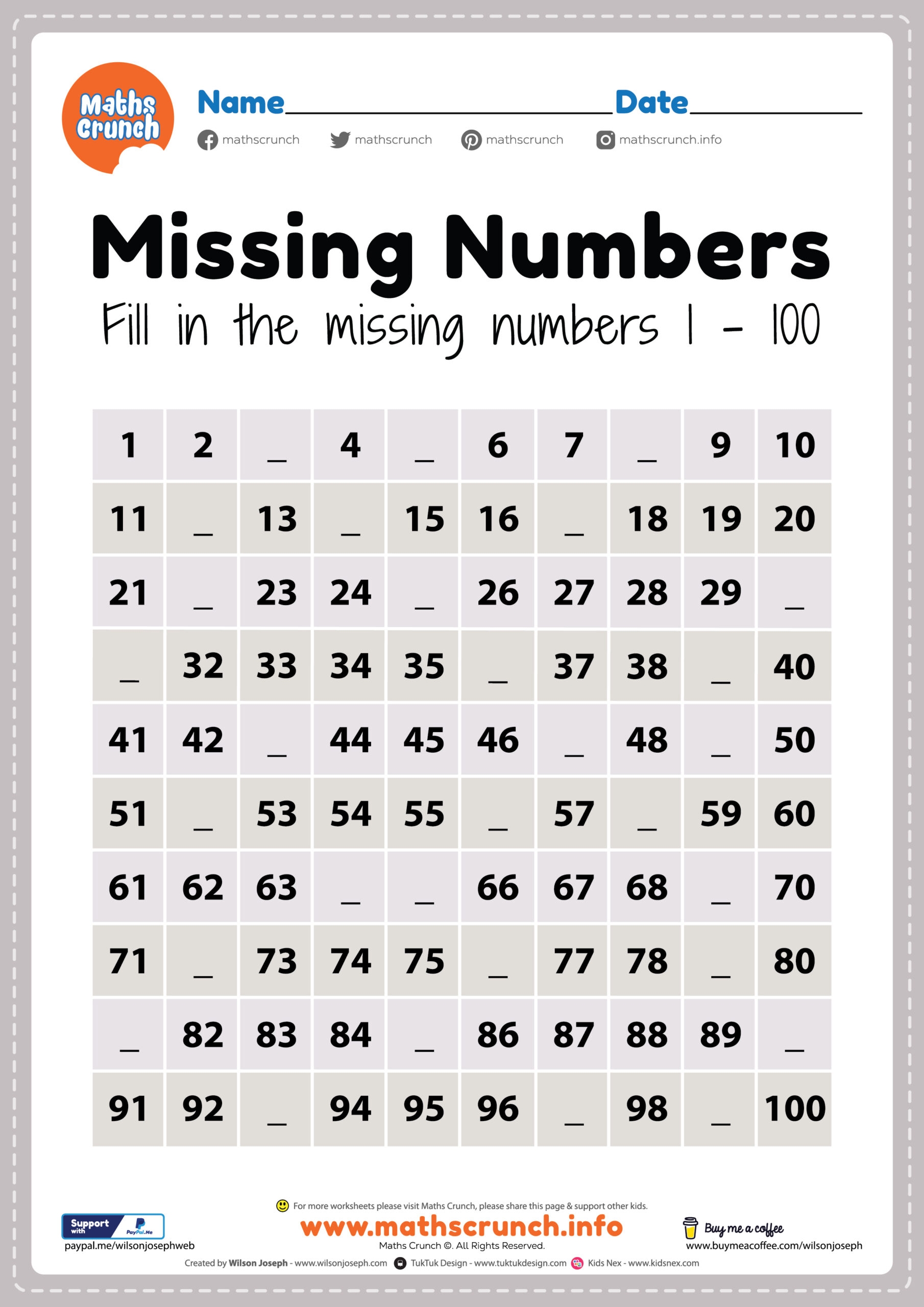 1st class maths worksheet for kids pdf