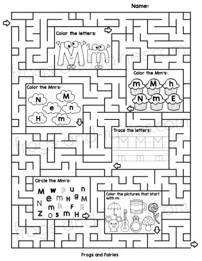 Maze Worksheet Bundle Worksheets Library
