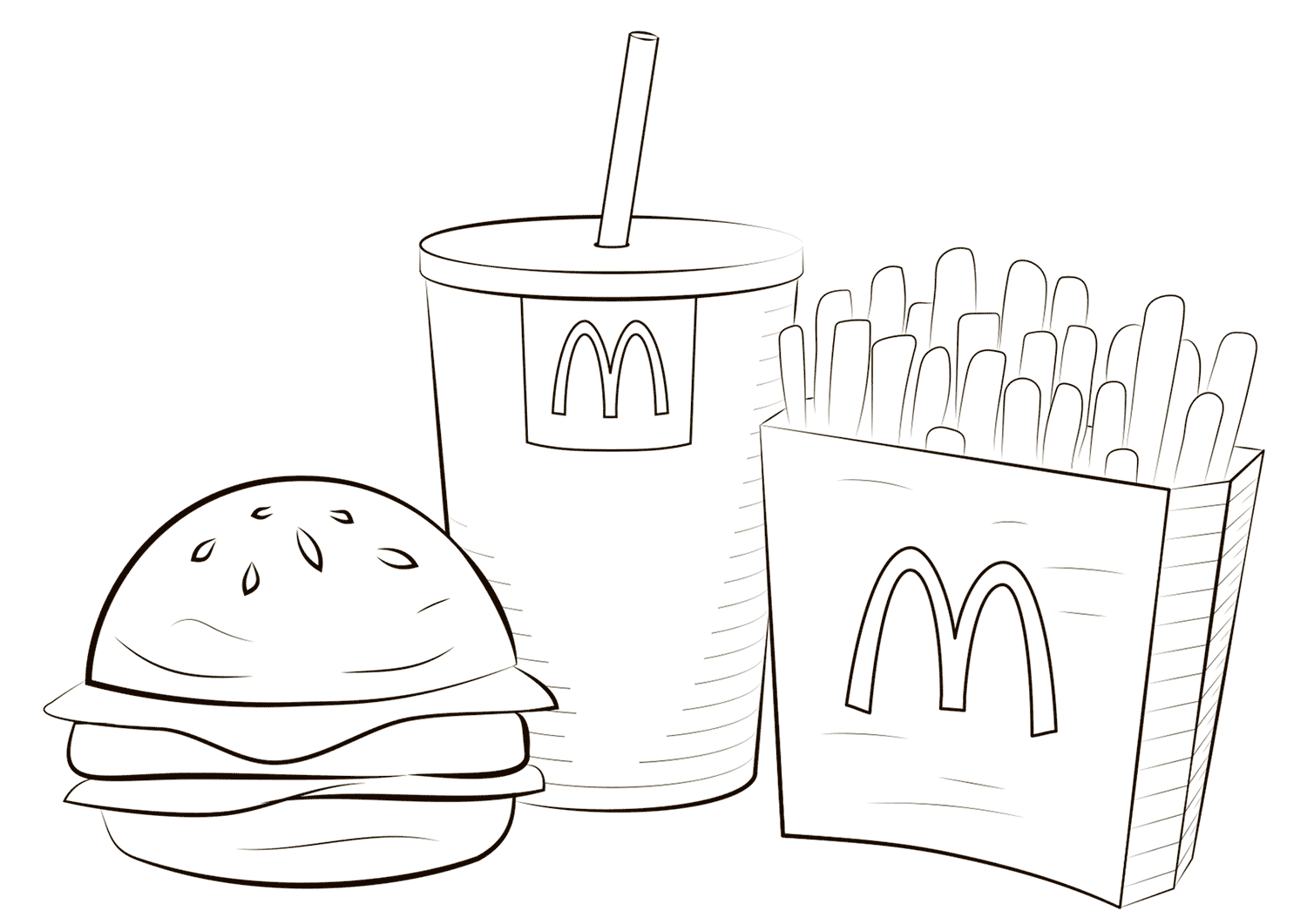 Food Coloring Page