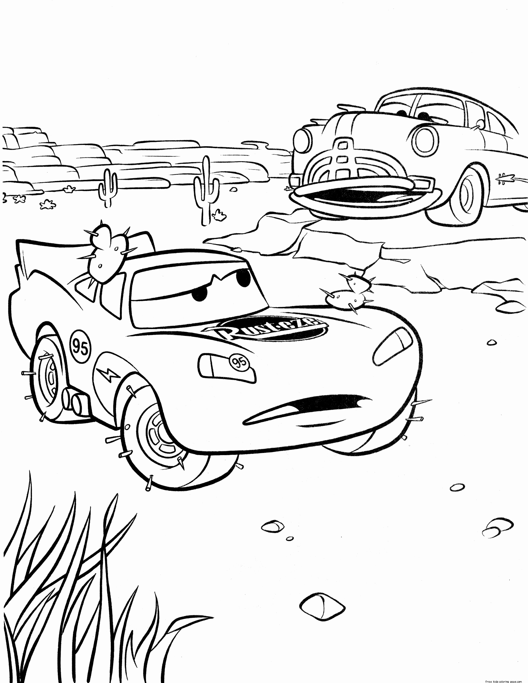Mcqueen Cars Coloring Pages