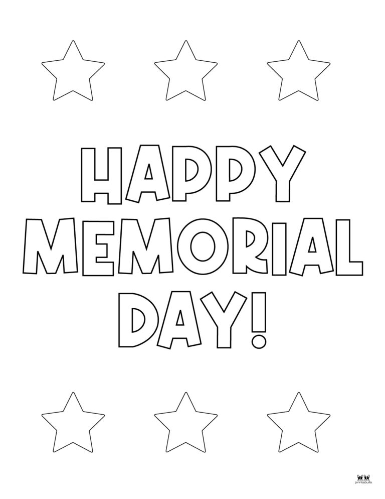 Memorial Day Coloring Pages