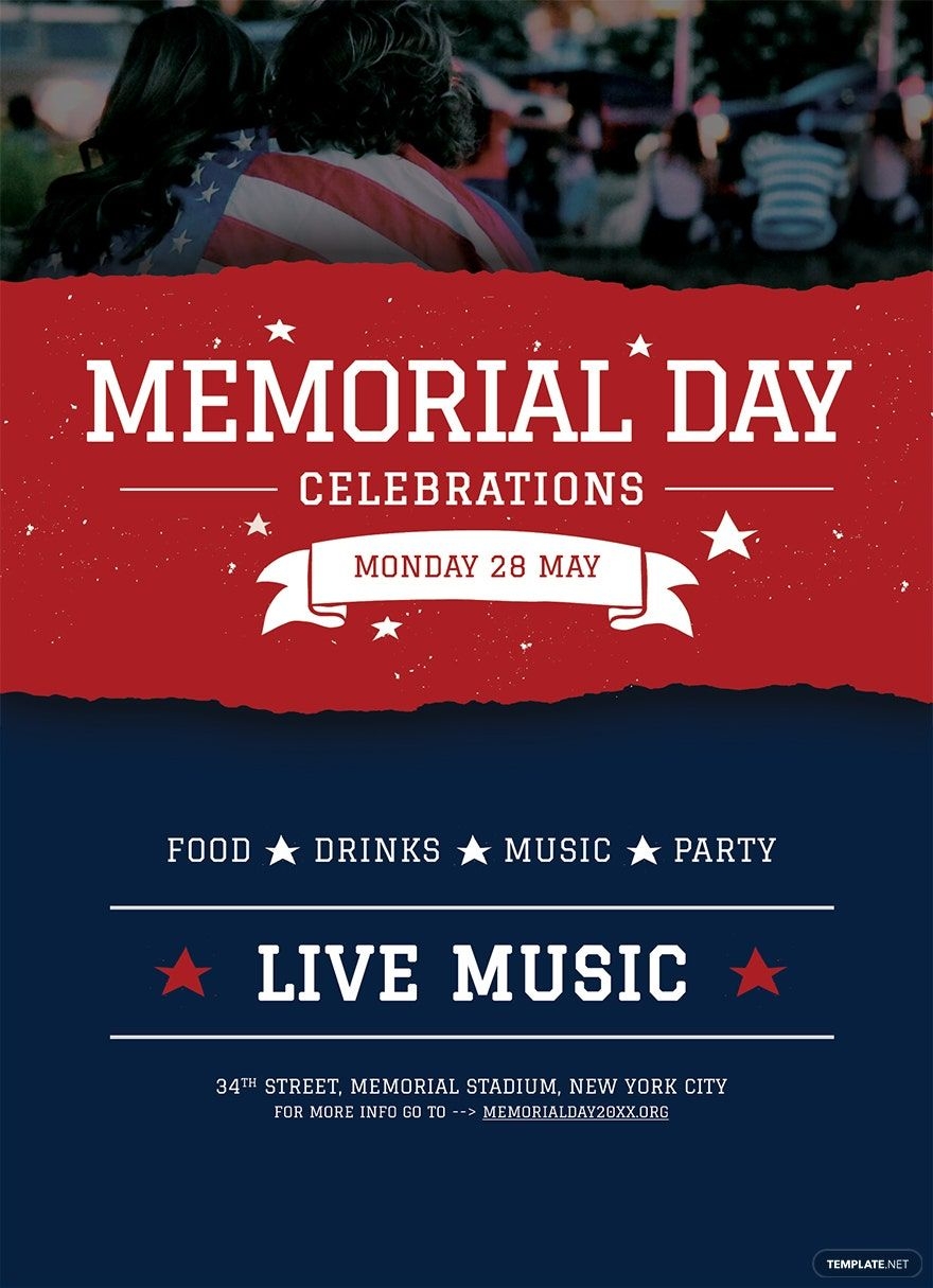 memorial service invitation template free