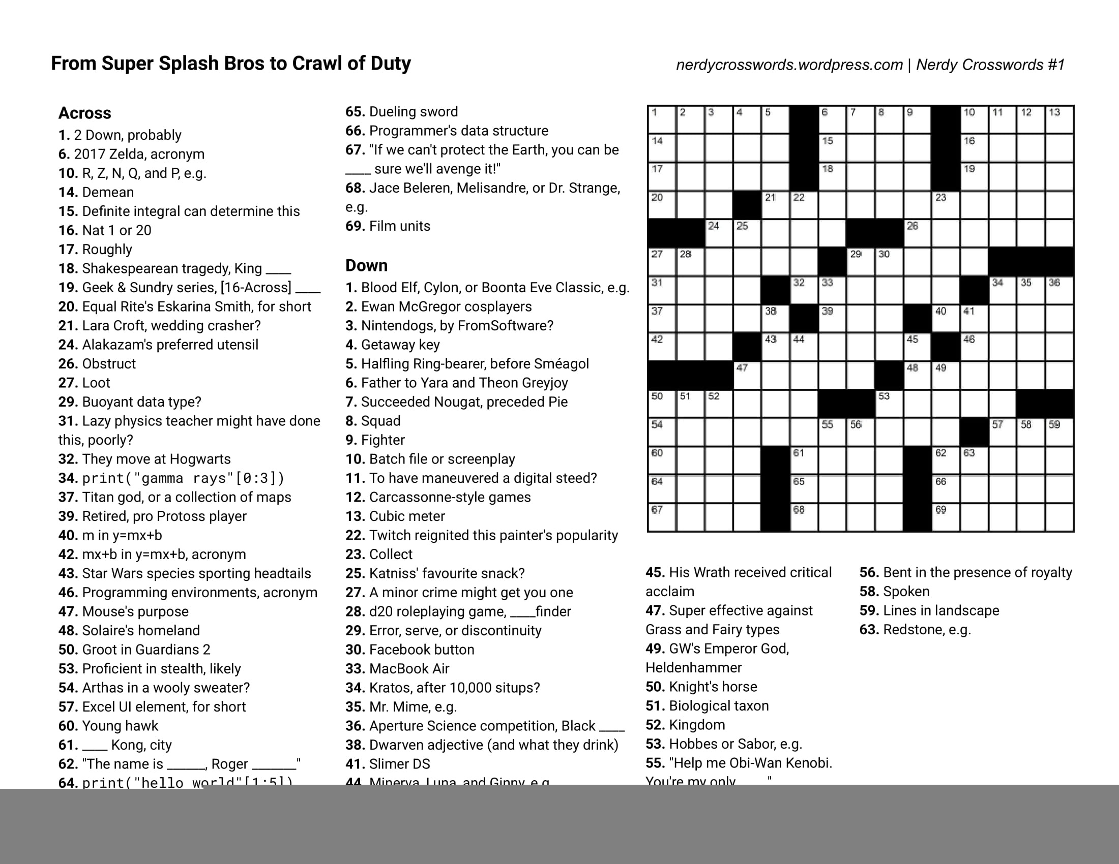Metro Crossword Puzzle Today Printable James Crossword Puzzles