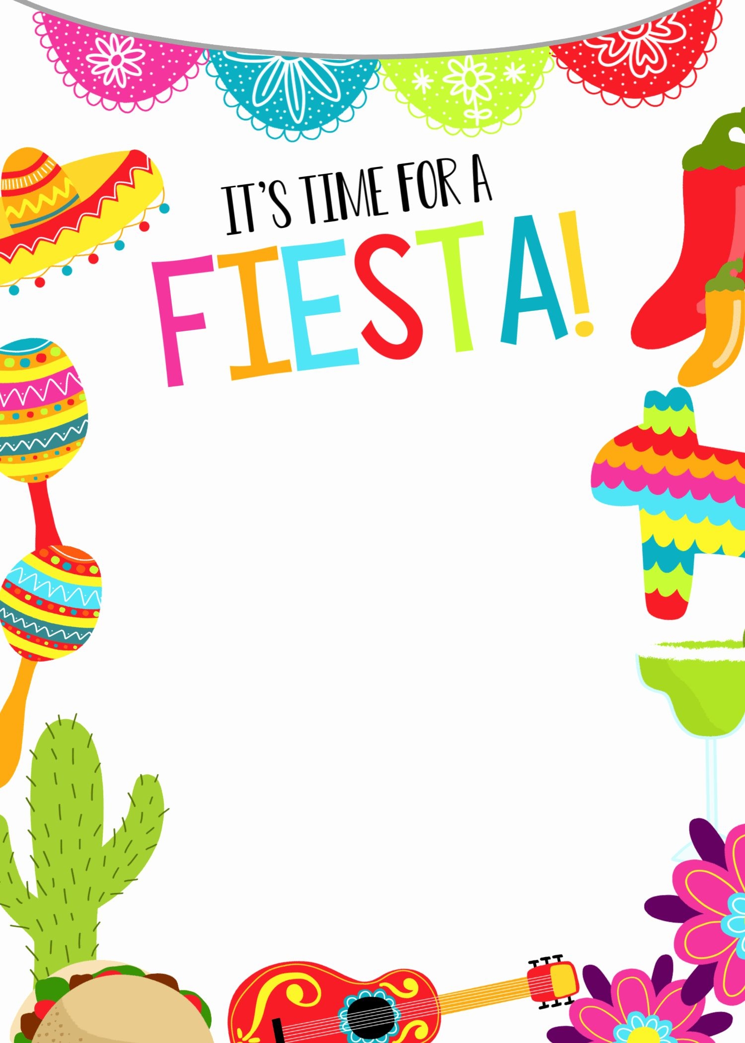 Mexican Invitations Templates Free