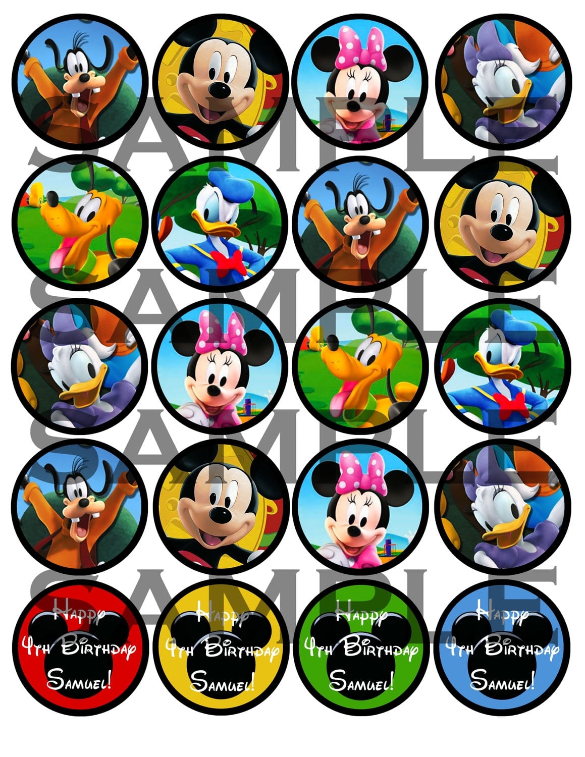 Mickey Invitation Template