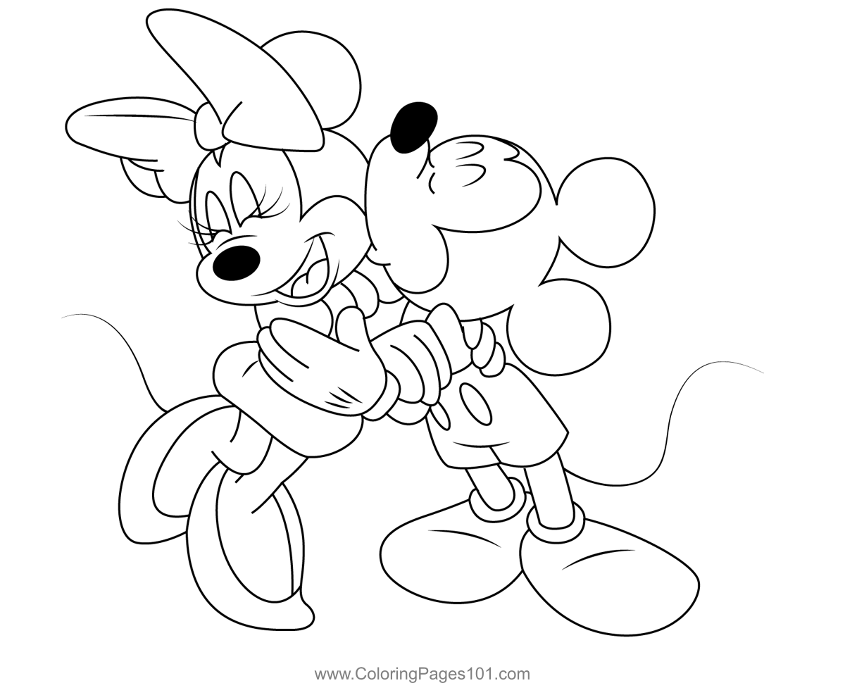 Coloring Pages Mickey Mouse