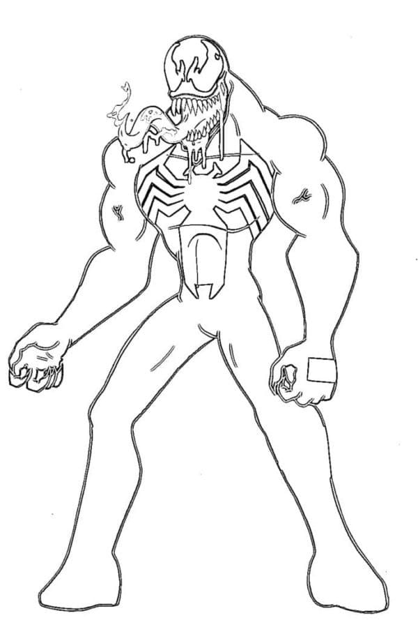 Coloring Pages Venom