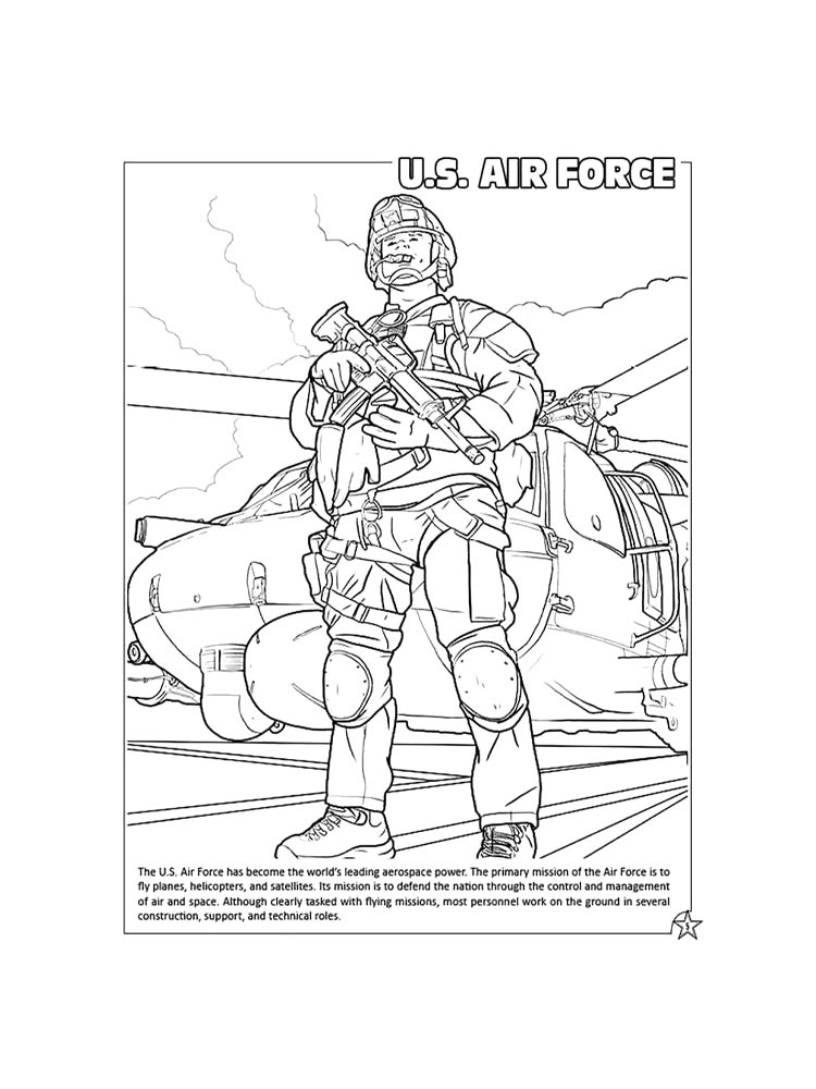 Military Coloring Pages