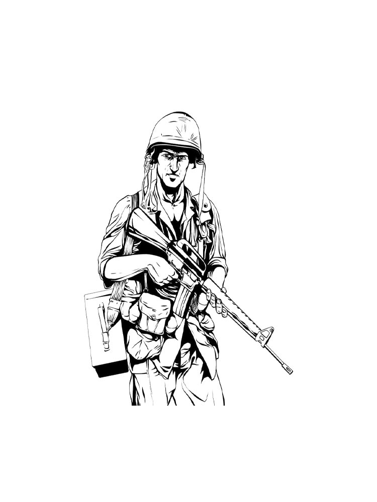 Military Coloring Pages