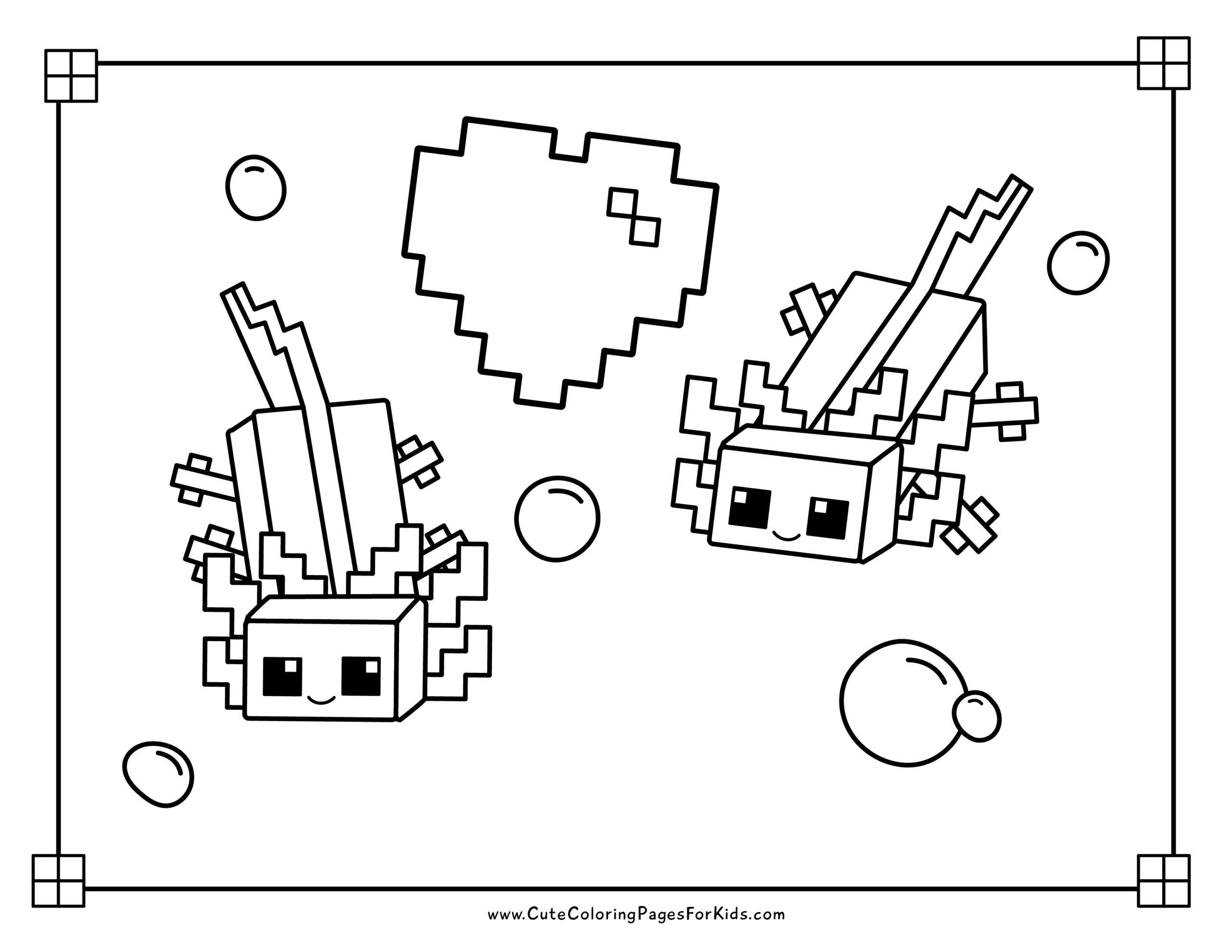 free coloring pages of minecraft