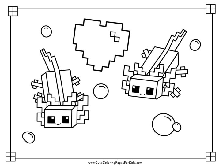 Minecraft Colouring Pages Xe Infoupdate