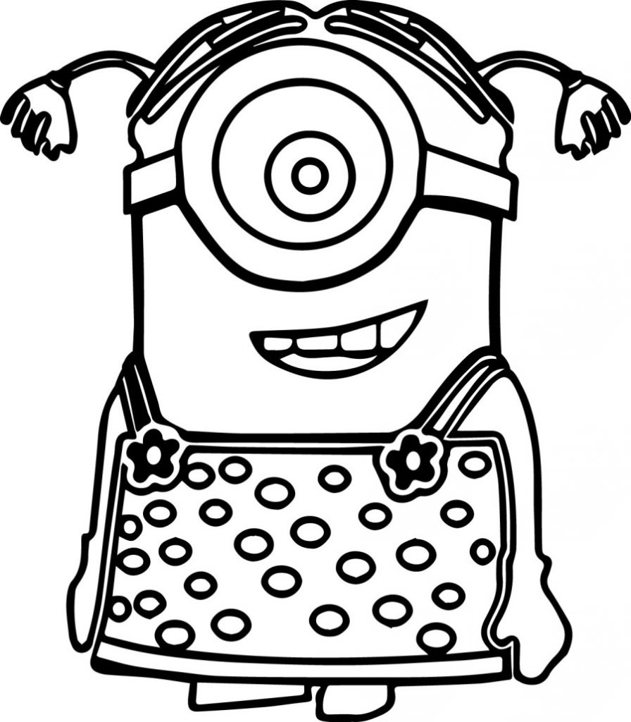 free minion coloring pages
