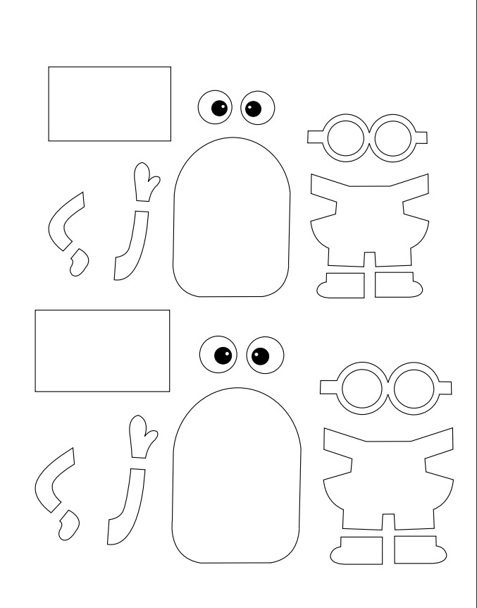 Minion Template Printable