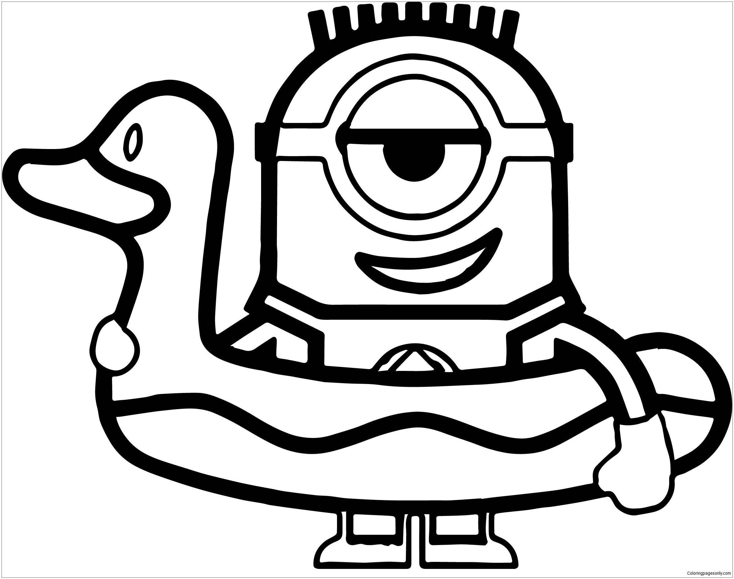 Coloring Pages Minions