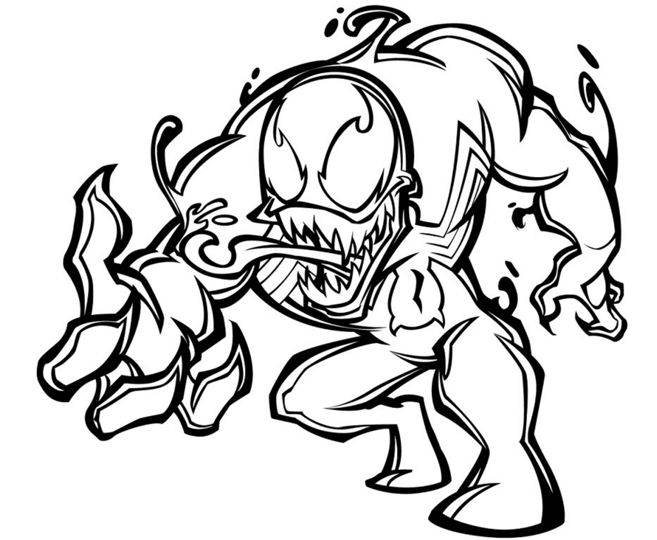 Monster Venom Coloring Page Free Printable Coloring Pages For Kids