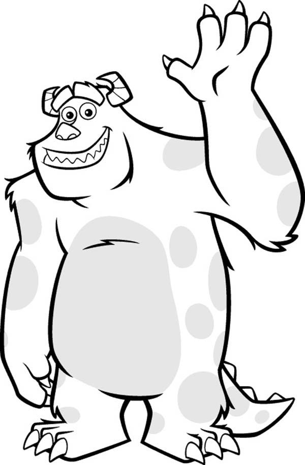 Monsters Inc Coloring Pages Best Coloring Pages For Kids