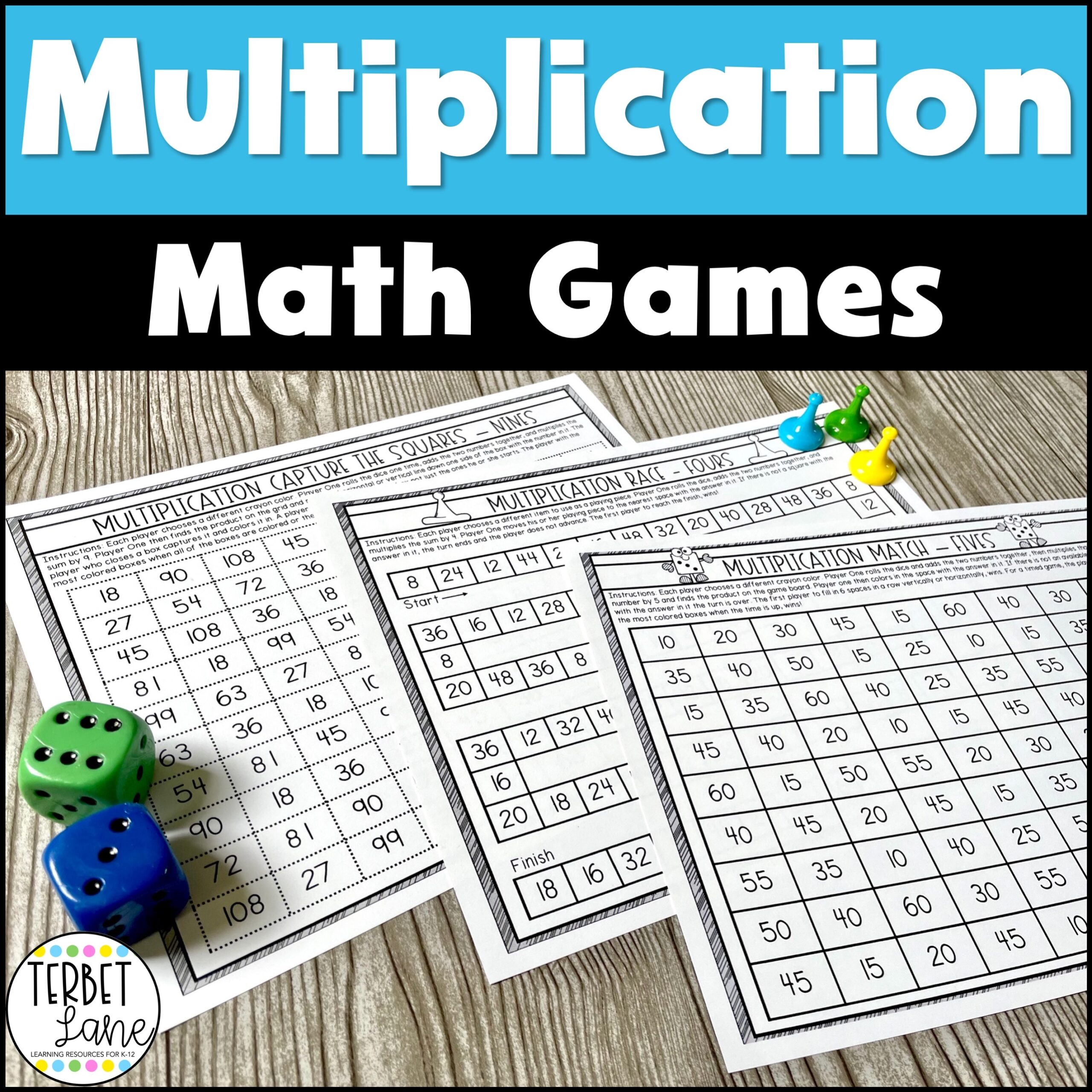printable multiplication games