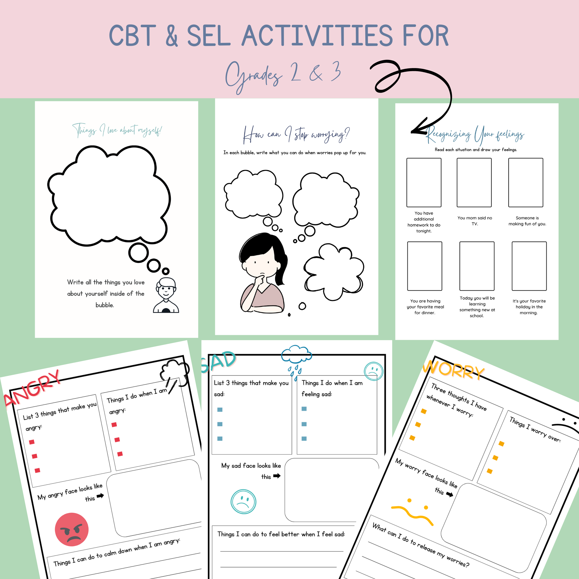 My Forgiveness Journal SEL Worksheets Teach Starter Worksheets