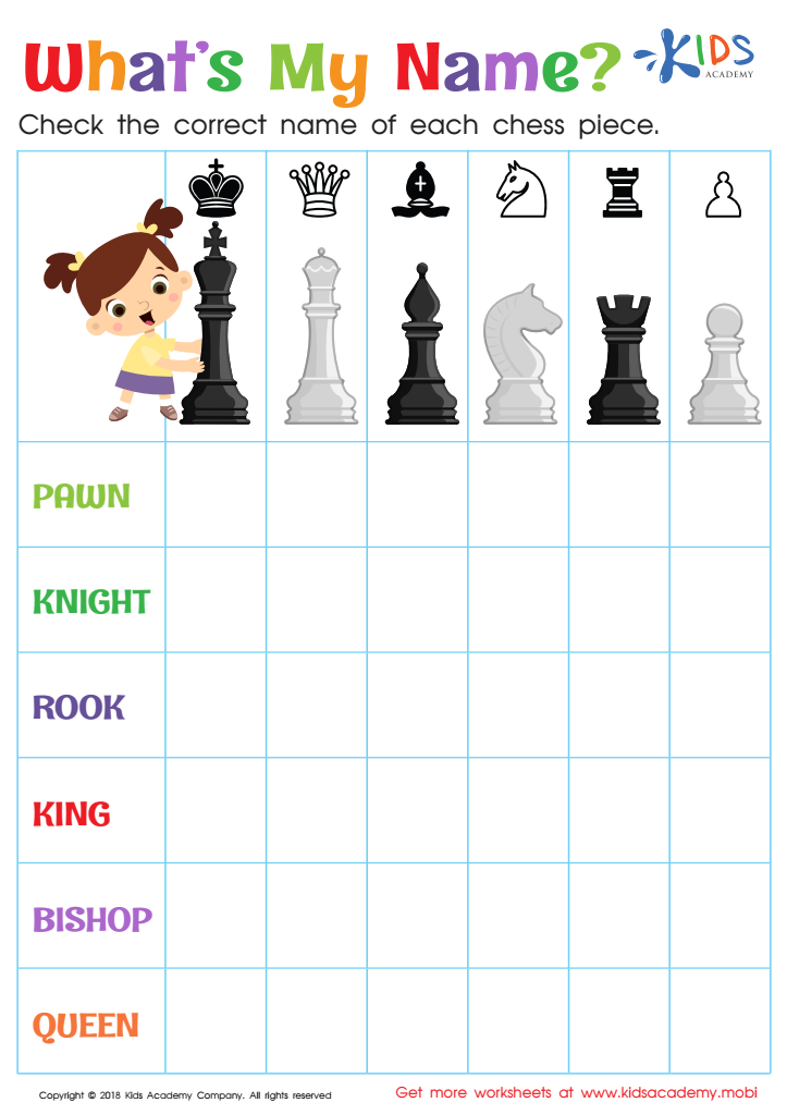 name worksheets