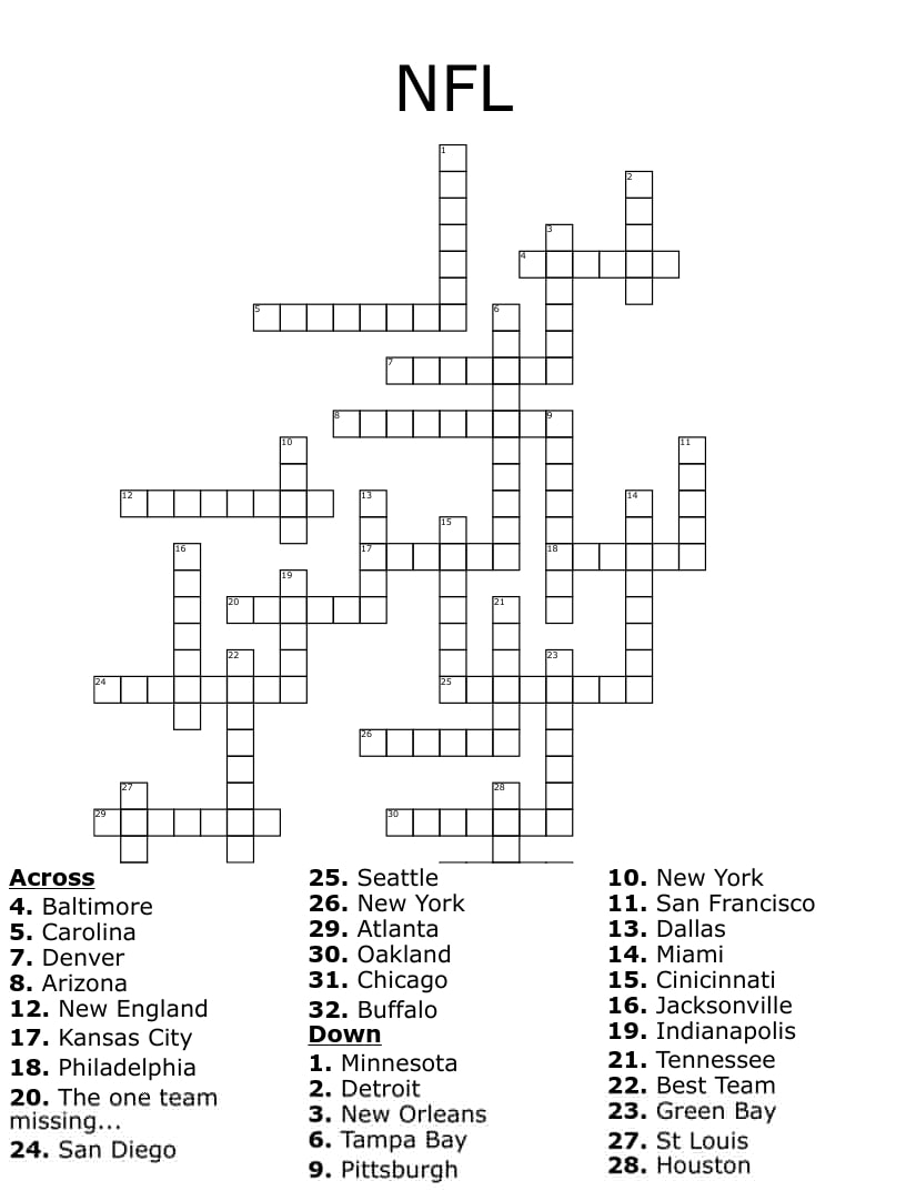 crossword puzzle printable for adults