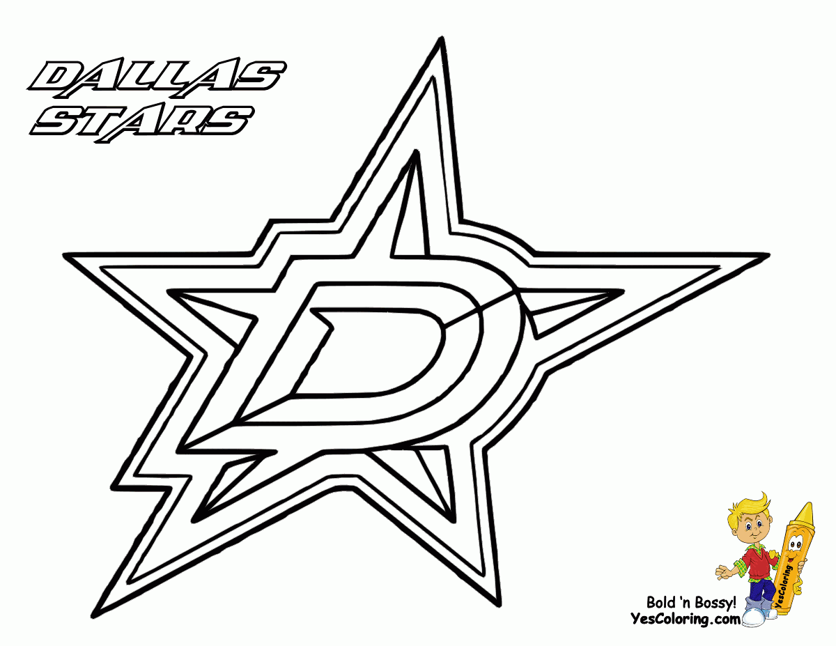 NHL Hockey Coloring Pages Coloring Home