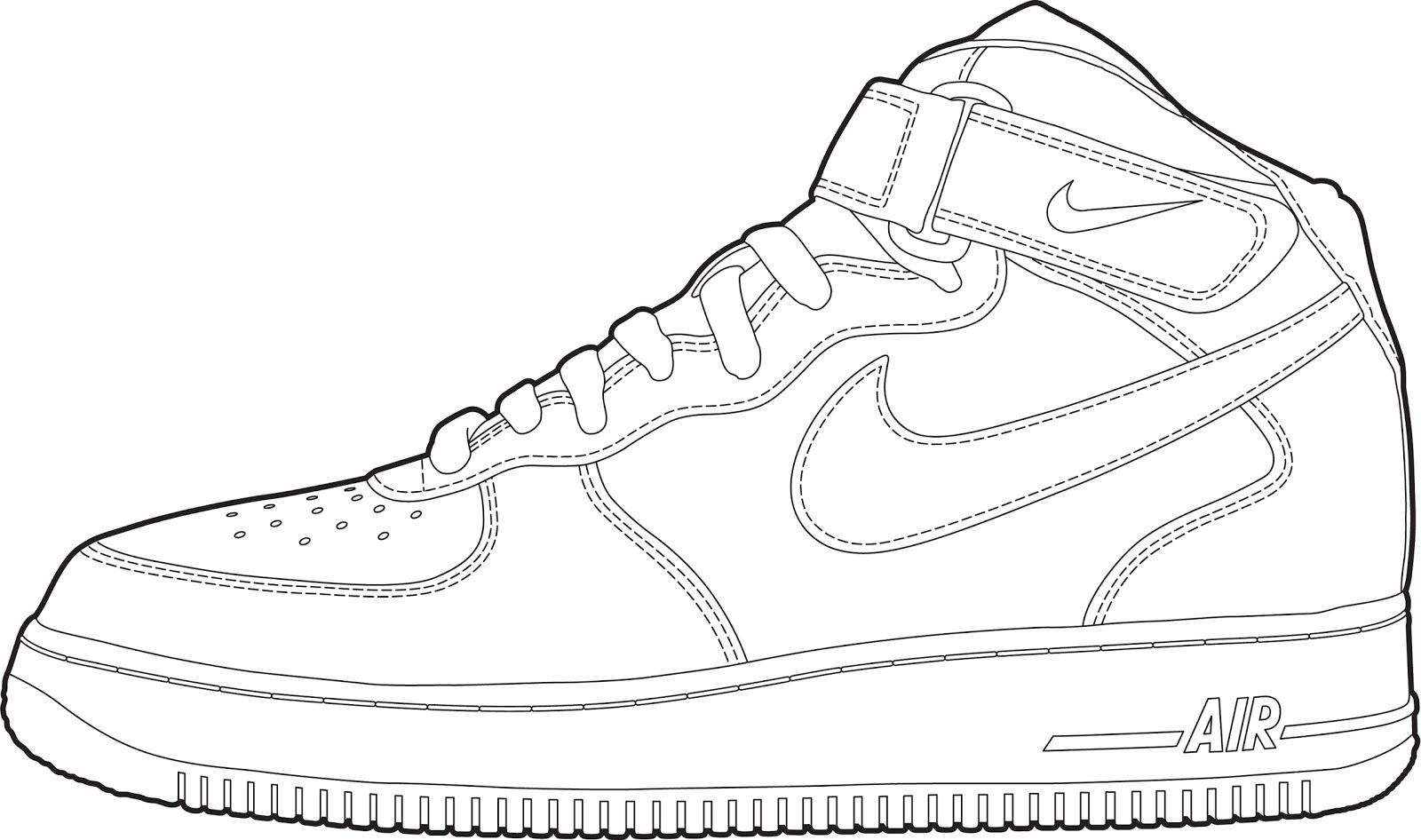 Nike Coloring Pages