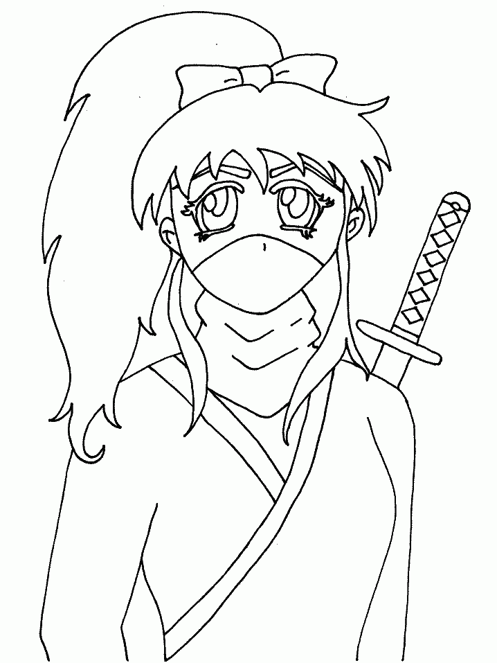 Ninja Coloring Pages