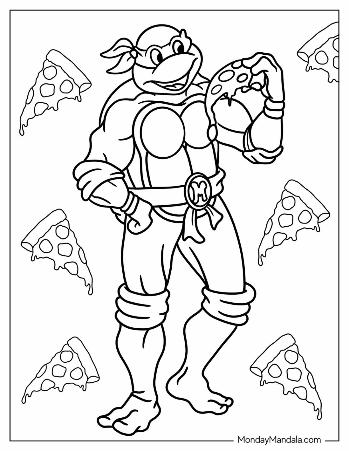 Ninja Turtles Art Coloring Page Ninja Turtle Coloring Vrogue co