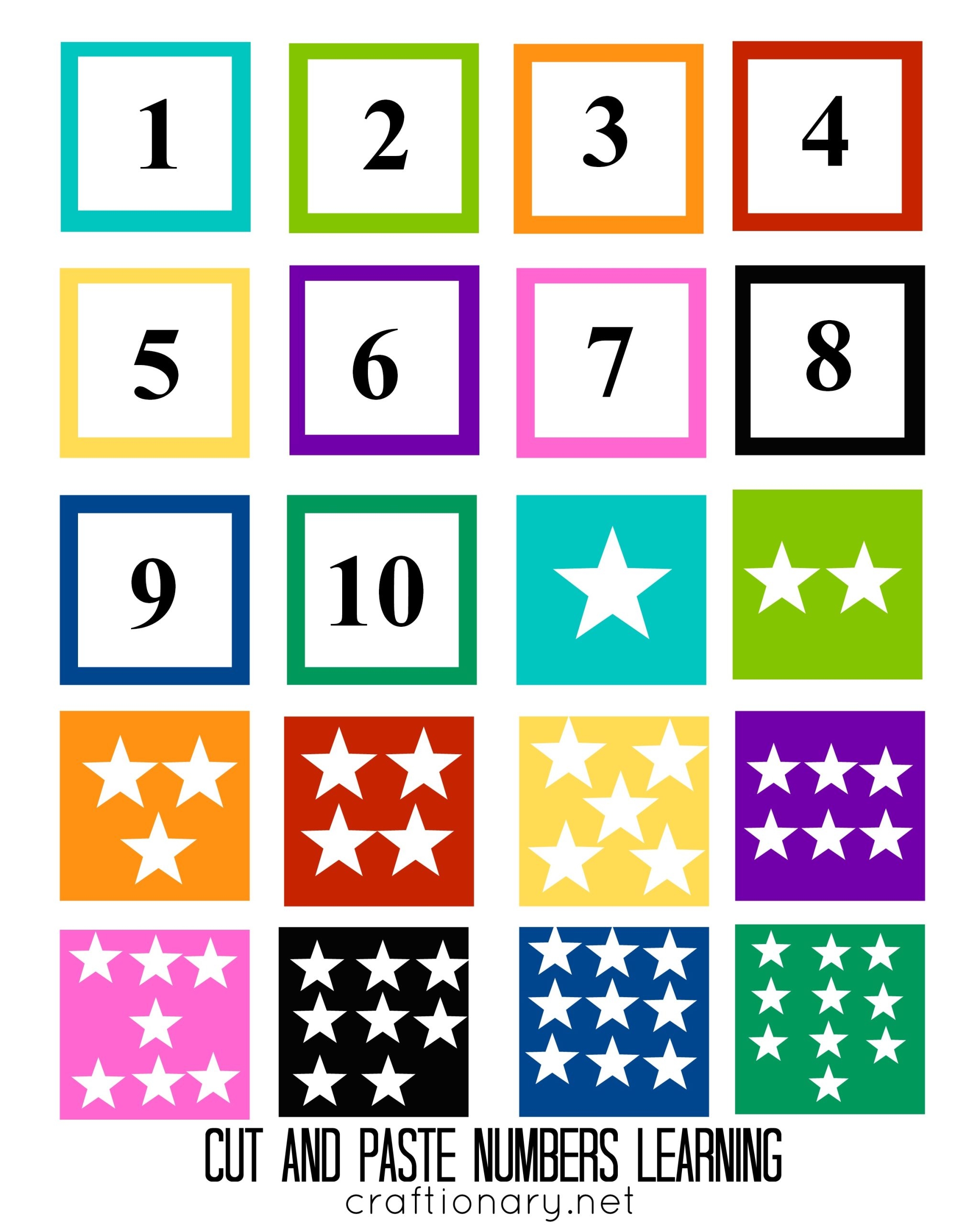 printable number games for kids