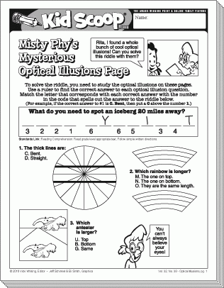 Optical Illusions Worksheets Library