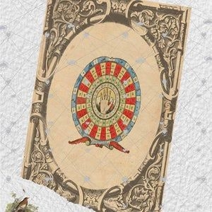 Palmistry Cards Printable Paper Cards DIY Cards Scrapbook Etsy Sweden 