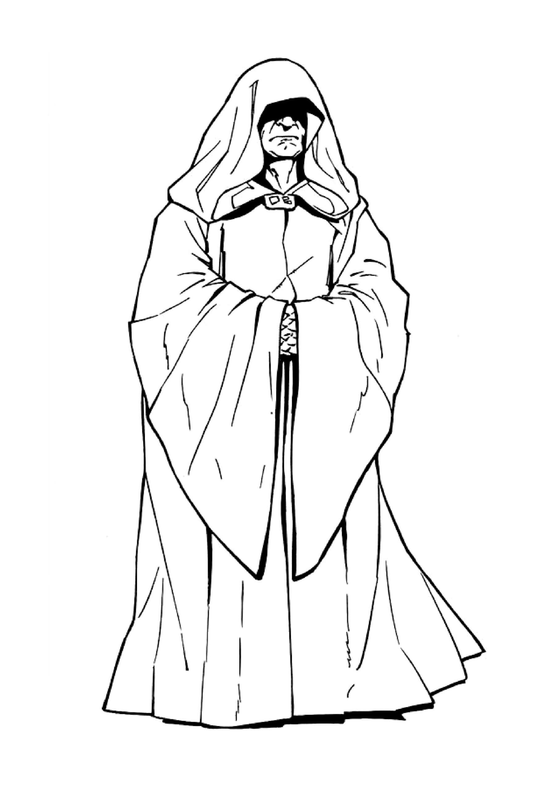 Palpatine Star Wars Coloring Pages