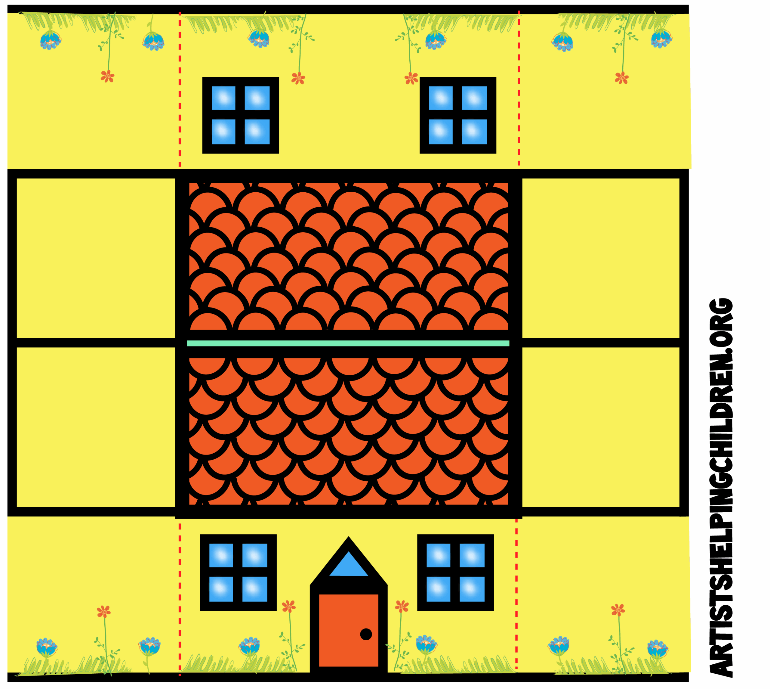 Papercraft House Printable