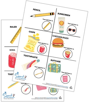 Partner Pairing Cards Free Printable FR01818 By Carson Dellosa Education