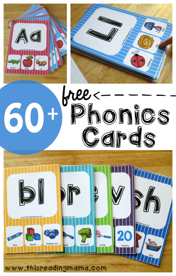 Phonics Cards Printable